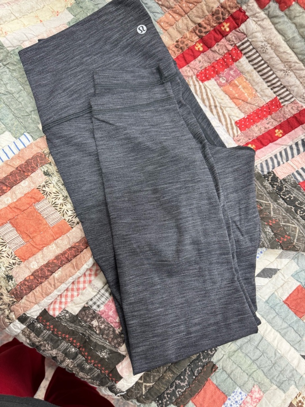 lululemon athletica Dark Heather Gray Leggings